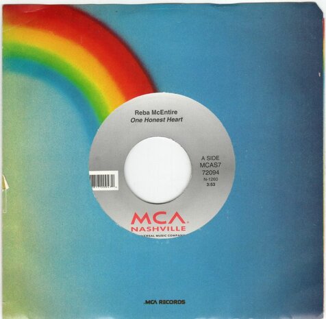 Reba McEntire - One Honest Heart + I'll Give You Something To Miss (Vinylsingle)