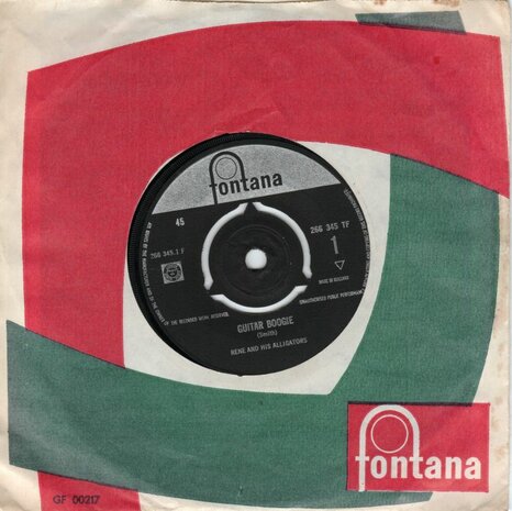 Rene and his Alligators - Guitar Boogie + In the mood (Vinylsingle)
