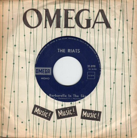 Riats - Barbarella In The Sky + Don't Wake Me Up On Sunday Mornin' (Vinylsingle)