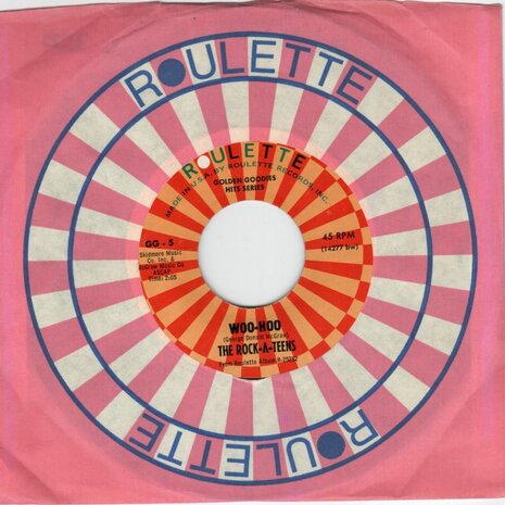 Rock-A-Teens / Regents - Woo hoo + Barbara-Ann (Vinylsingle)
