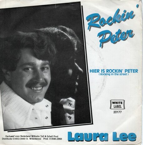 Rockin' Peter - Laura Lee + Hier Is Rockin' Peter  (Vinylsingle)