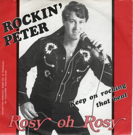 Rockin' Peter - Rosy Oh Rosy + Keep On Rockin (Vinylsingle)
