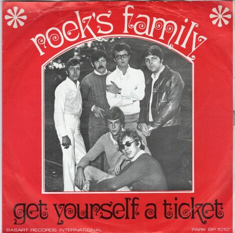 Roek's Family - Get yourself a ticket + Never an everyday thing (Vinylsingle)