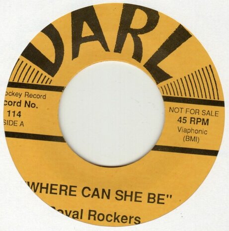 Royal Rockers - Where Can She Be + Scramble (Vinylsingle)