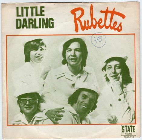 Rubettes - Little darling + Miss goodie two shoes (Vinylsingle)