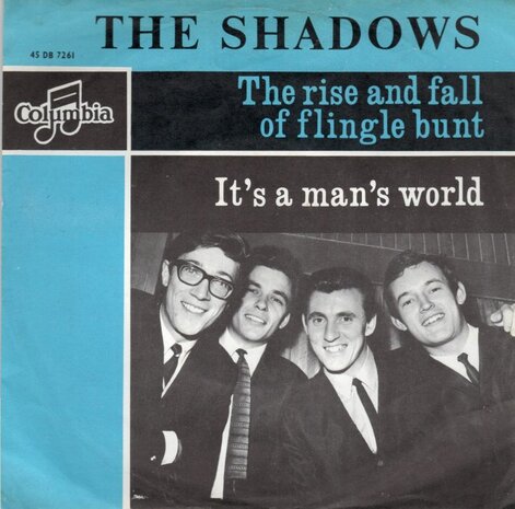 Shadows - The rise and fall of flingle bunt + It's a man's world (Vinylsingle)