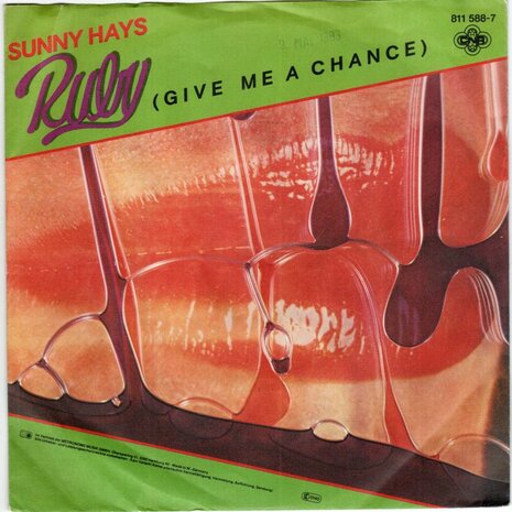 Sunny Hays - Ruby (Give Me A Chance) (Vinylsingle)