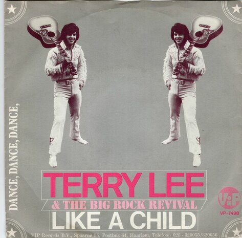Terry Lee - Like a child + Dance dance dance (Vinylsingle)