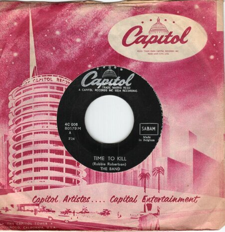 The Band - Time to kill + The shape I'm in (Vinylsingle)