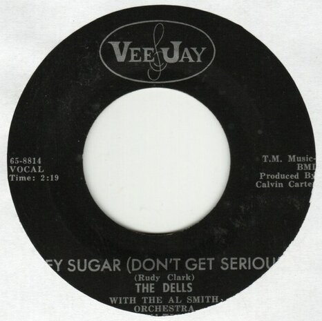 The Dells - Hey Sugar + Poor Little Fool (Vinylsingle)