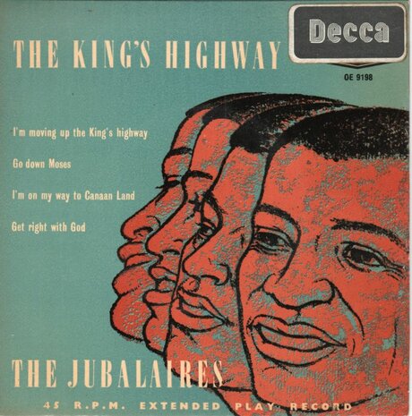 The Jubalaires - The King's Highway (EP) (Vinylsingle)