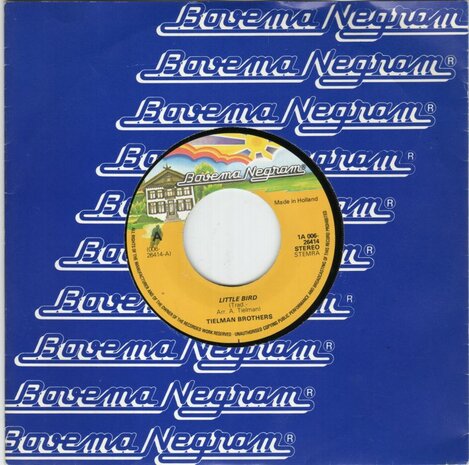 Tielman Brothers / Motions - Little bird-Wasted words (Vinylsingle)