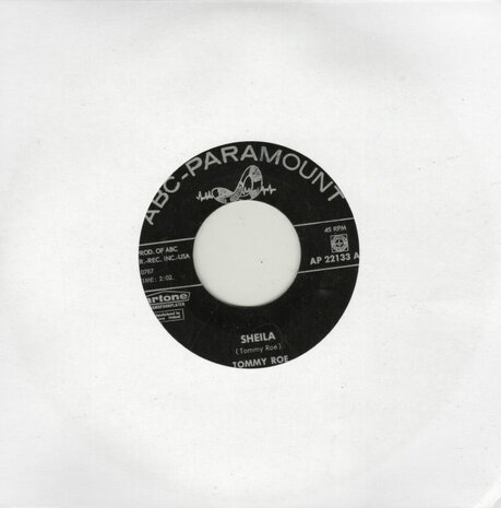Tommy Roe - Sheila + Save your kisses (Vinylsingle)