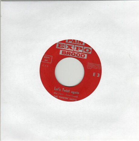 Twistin' Guys - Let's Twist Again + When The Saint's Twist (Vinylsingle)