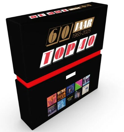 Various - 60 Jaar Top 40 Singles Box (10 stuks) (Vinylsingle)
