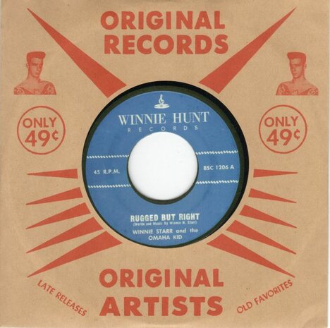 Winnie Starr - Rugged But Right + Baby By Rock (Vinylsingle)