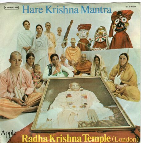 The Radha Krsna Temple - Hare Krishna Mantra + Prayer To The Spiritual Masters (Vinylsingle)