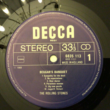 The Rolling Stones - Beggars Banquet (Vinyl LP)