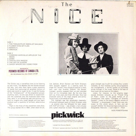 The Nice - The Nice (Vinyl LP)