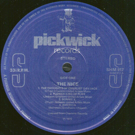 The Nice - The Nice (Vinyl LP)