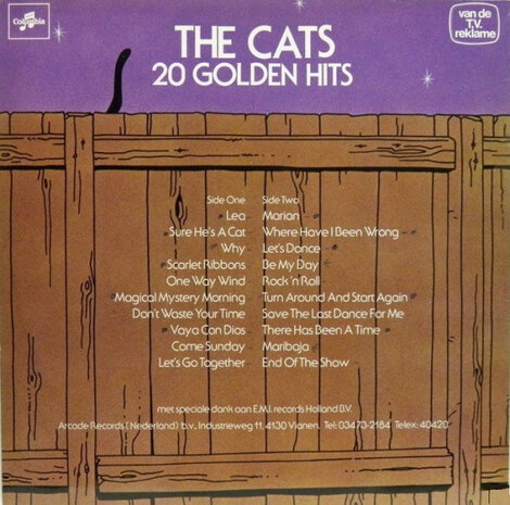The Cats - 20 Golden Hits (Vinyl LP)