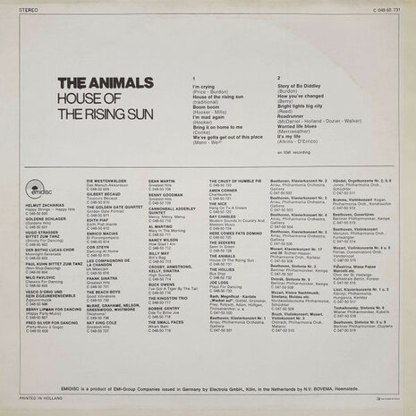 The Animals - House Of The Rising Sun (Vinyl LP)