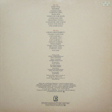 Randy Newman - Ragtime (Vinyl LP)
