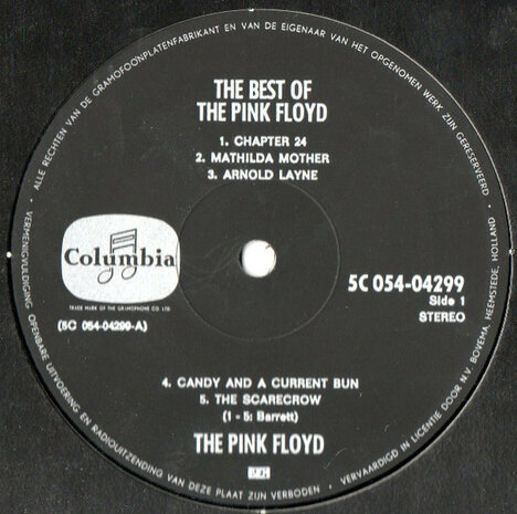 Pink Floyd - The Best Of The Pink Floyd (Vinyl LP)