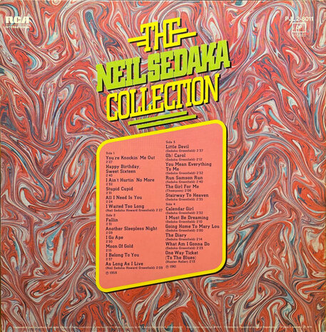 Neil Sedaka - The Neil Sedaka Collection (Vinyl LP)
