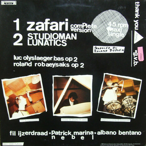 Nacht Und Nebel - Zafari (Vinyl LP)