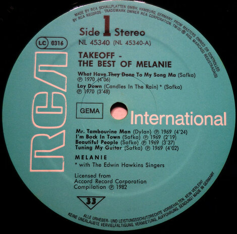 Melanie - The Best Of Melanie (Vinyl LP)