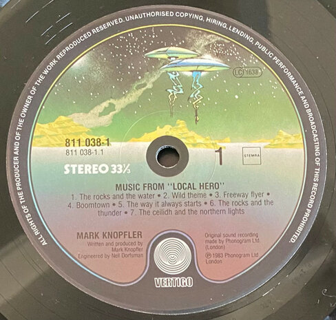 Mark Knopfler - Local Hero (Vinyl LP)