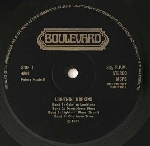Lightnin' Hopkins - Lightnin' Hopkins (Vinyl LP)