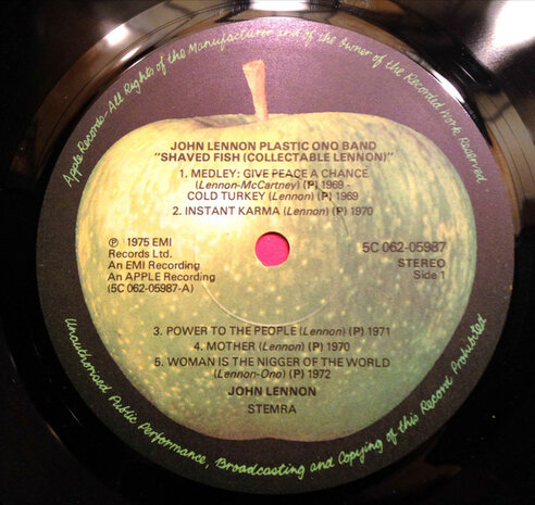 John Lennon / The Plastic Ono Band - Shaved Fish (Vinyl LP)