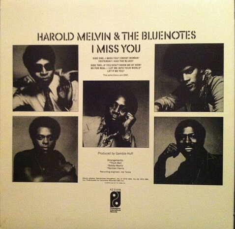 Harold Melvin And The Blue Notes - I Miss You (Vinyl LP)