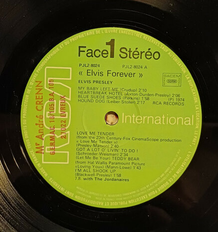 Elvis Presley - Elvis Forever (Vinyl LP)