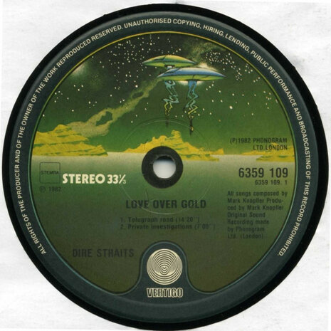 Dire Straits - Love Over Gold (Vinyl LP)