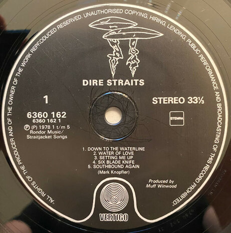 Dire Straits - Dire Straits (Vinyl LP)