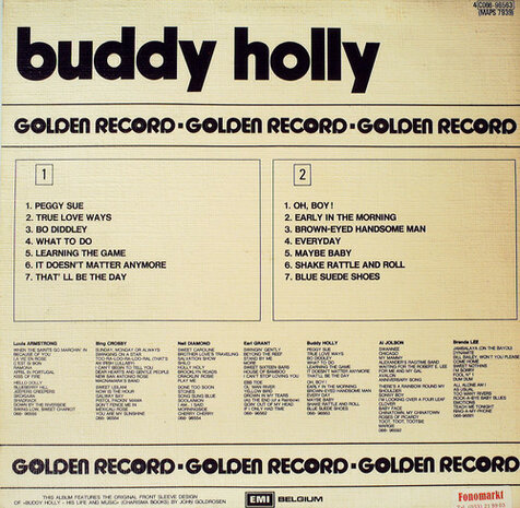 Buddy Holly - Golden Record (Vinyl LP)