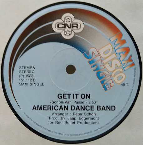 American Dance Band - Sweet Sweet Music (Vinyl LP)