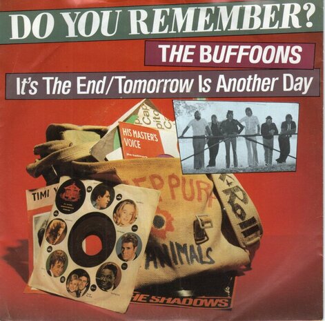 Buffoons - It's the end + Tomorrow is another day (Vinylsingle)