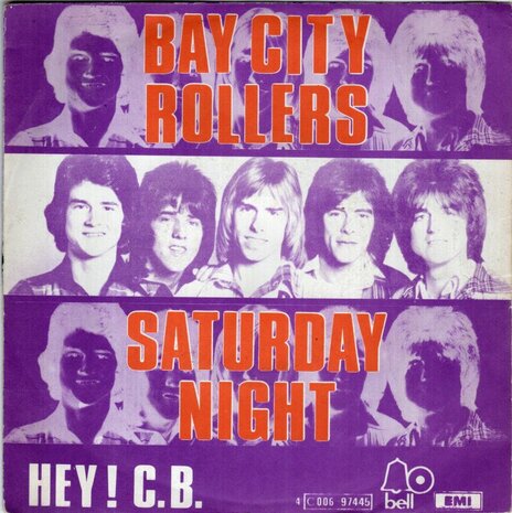 Bay City Rollers - Rock & Roll love letter + Shanhai'd in love (Vinylsingle)