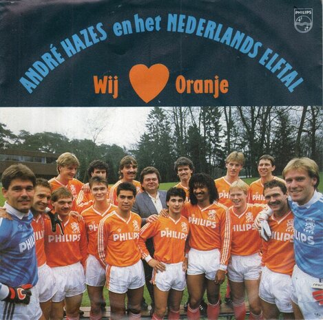 Andre Hazes - Wij houden van oranje + (instr.) (Vinylsingle)