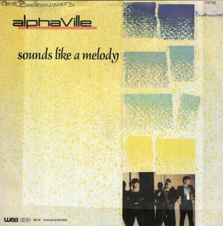 Alphaville - Sounds like a melody + Nelson highrise (Vinylsingle)
