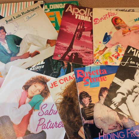 Vinylsingles Pretpakket - 100 stuks
