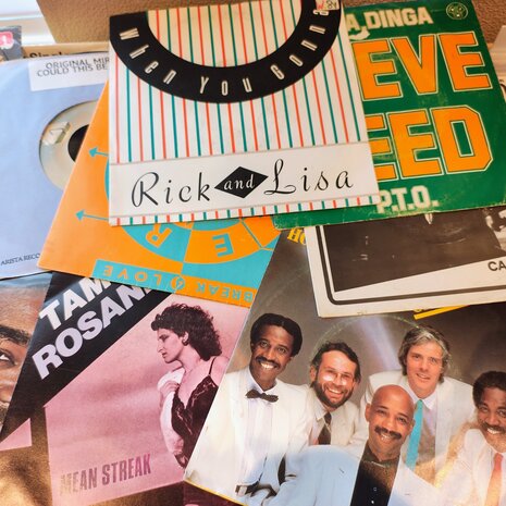 Vinylsingles Pretpakket - 100 stuks