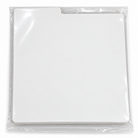 Vinylsingle Dividers White - 20 pieces