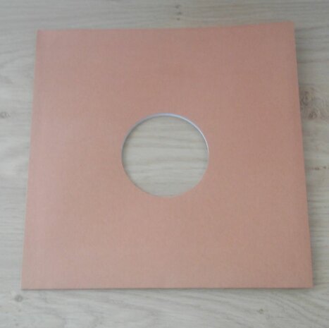 Brown Cardboard Sleeves for 10" Vinyl / 78RPM Records - 25 pieces