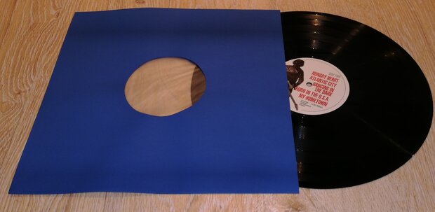 Innersleeves for 12" Vinyl  (Blue with antistatic inner foil) - pack 10 pieces