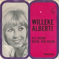 Willeke Alberti - Rozen tien rozen + Als vrouw (Vinylsingle)